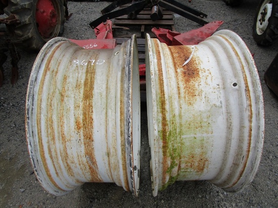 Pair 34" 8 Loops Rims