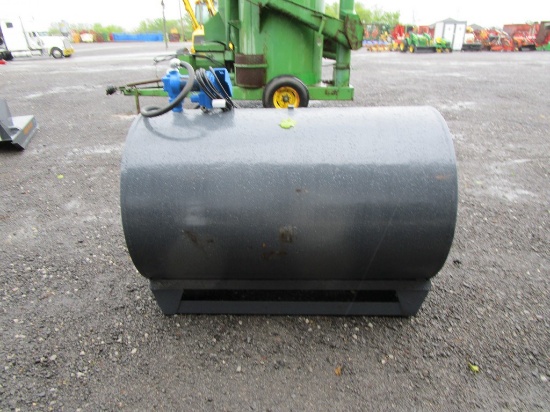 Grey 300 Gal Fuel Tank W/ Pump