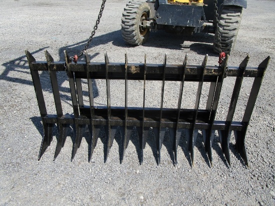 Skidsteer Root Rake