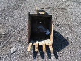 Black Hoe Bucket