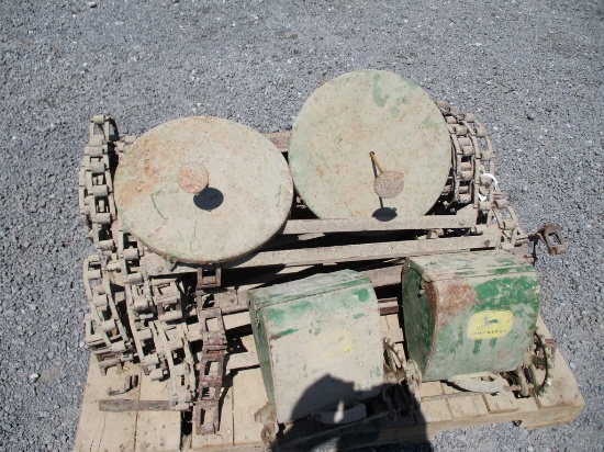 Skid Of Spreader Chain Parts