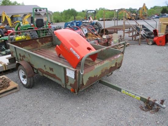 4'6" X 7'10" Bumper Hitch Trailer