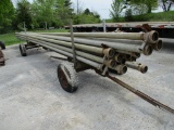 Irrigation Pipe & Wagon