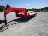 Red 25' Gooseneck