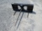I A Skidsteer Bale Spear