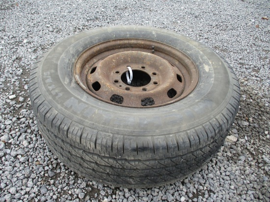 265/70/R17 Tire & Rim