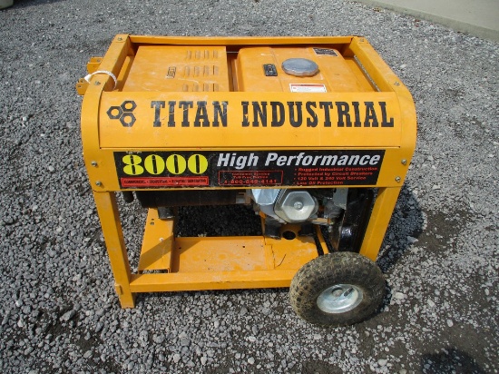 Titan 8000 Watt Generator