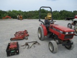 Case IH 235 Tractor W/ Mower