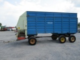 Big Blue Silage Wagon Ford