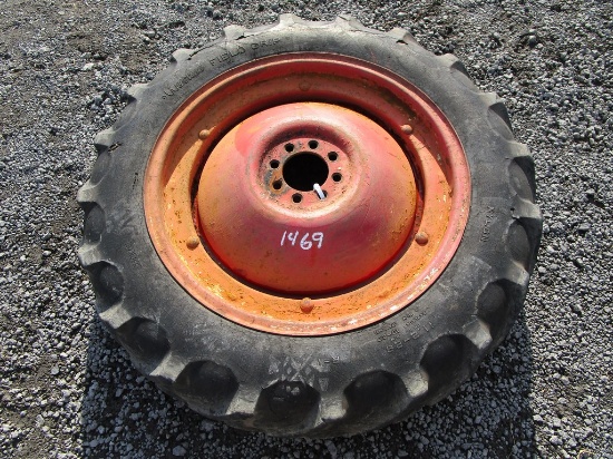 11.2x28 Tractor Tire & Rim