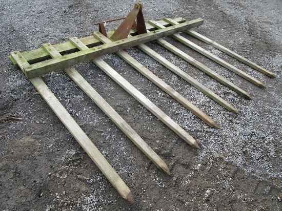 Wooden Buck Rake