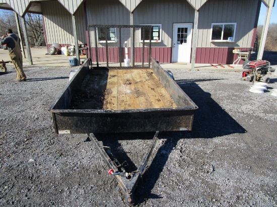 Bumper Hitch Trailer 76"x12'