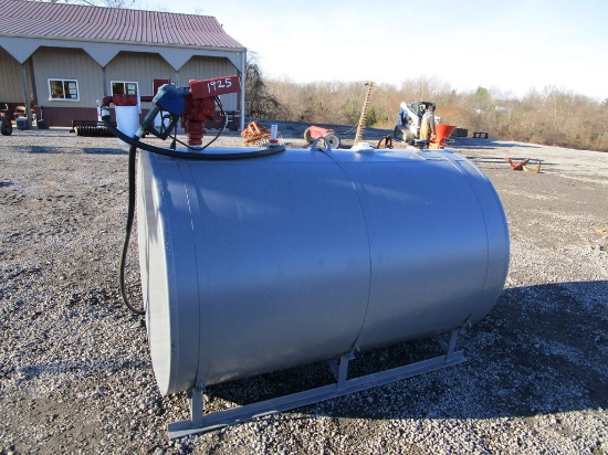 500 Gal Fuel Tank w/Pump
