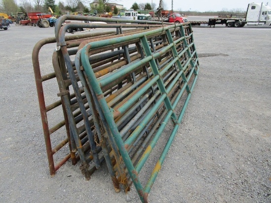 9 Used 16' and 14' Farm Gates
