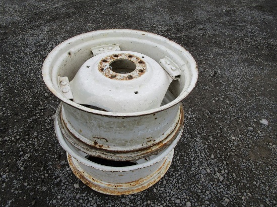 Pair Ford Tractor Rims 30"