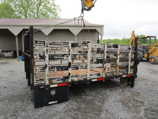 Steel Truck Bed W/  Dock Gate