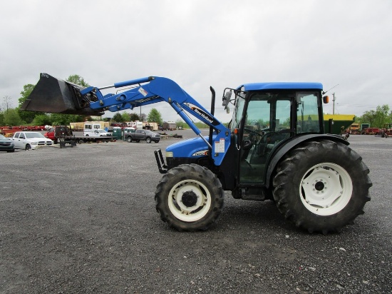New Holland TN75D W/ NH 32LC Loader