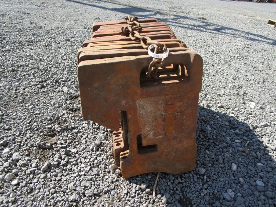 11 IH Stamped Weights 75#