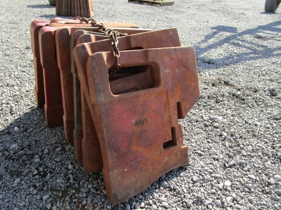 9 Tractor Weights No Stamp 100#