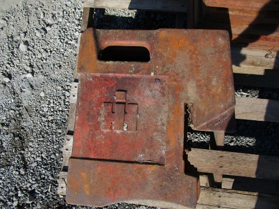 6 IH Stamped Weights 100#