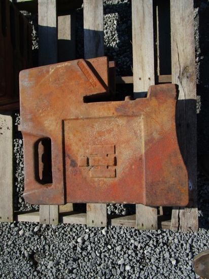 6 IH Stamped Weights 100#