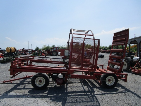 H&S Inline Bale Wrapper W/ Honda Motor