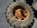 12.4x24 Ag Tire and Axel