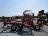 H&S Inline Bale Wrapper W/ Honda Motor
