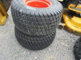 Pair26x12.00-12 Lawn Tires & Rims