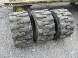 3 used 33x15.5-16.5 Skid Tires