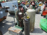 Torch Tanks and Cart W/ Toolbox