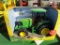 JOHN DEERE TOY TRACTOR WITH/ WEIGHTS