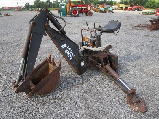 BRADCO 8MD2 SKIDSTEER BACKHOE