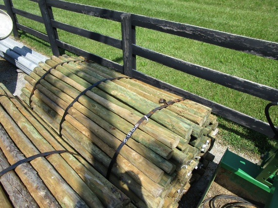 100X WOOD FENCE POST