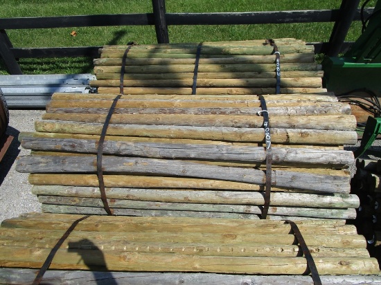 100X WOOD FENCE POST
