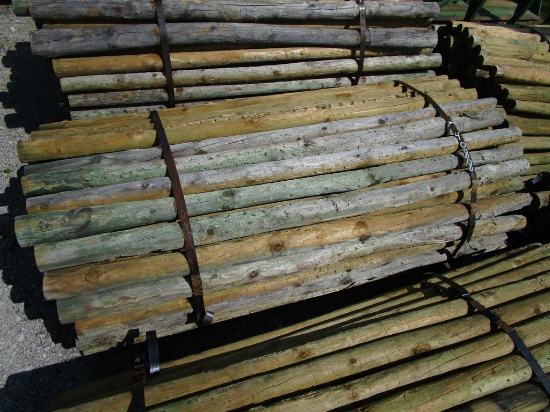 100X WOOD FENCE POST