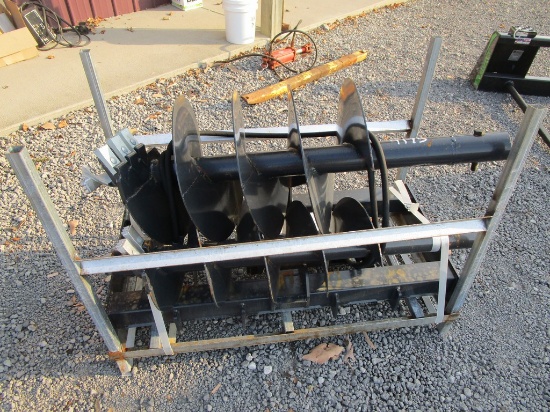 JCT SKIDSTEER POST HOLE DIGGER