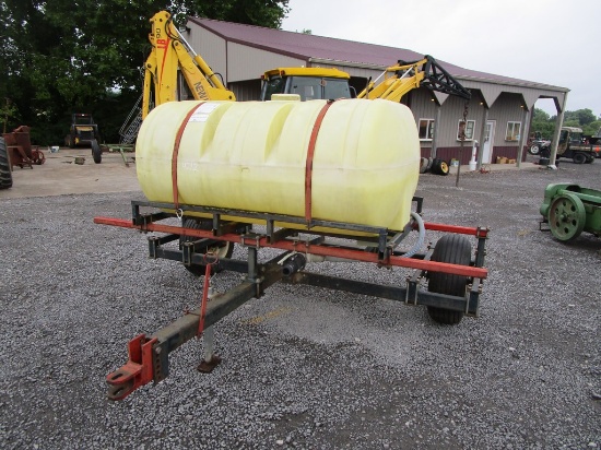 500 GALLON TANK ON CART