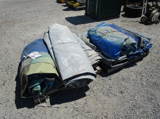6) POOL COVERS/ HAY TARPS