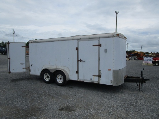 ROADMASTER 16' ENCLOSED  TRAILER