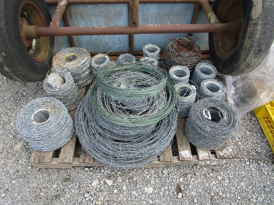 PALLET OF BARBWIRE