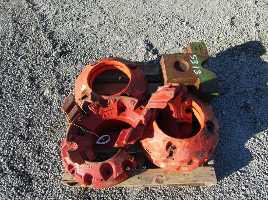 PALLET OF WEIGHTS