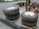 SET R4 TRACTOR TIRES