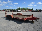 RED PINTLE HITCH TRAILER CRONKHITE