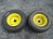 PAIR 24X 12.00-12 LAWN TIRES