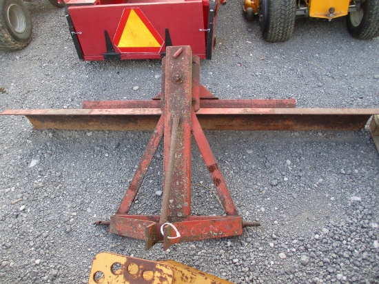 RED 7' GRADER BLADE