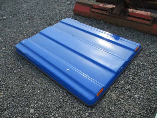 BLUE TRACTOR CANOPY W/ HARDWARE
