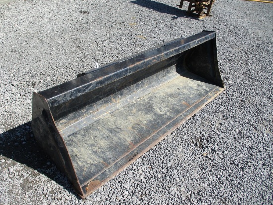 72" SS MOUNT LOADER BUCKET