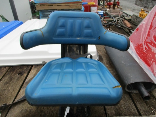 USED BLUE TRACTOR SEAT