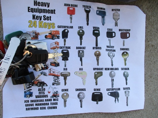 HEAVY  EQ KEY SET